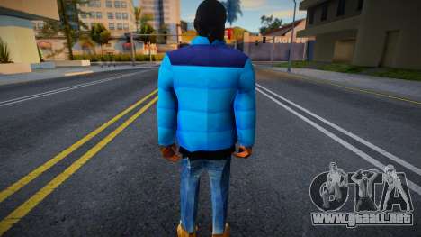 Gángster con chaqueta de invierno para GTA San Andreas