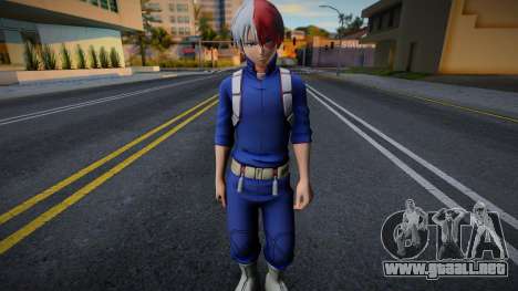 Shoto Todoroki from My Hero Academia para GTA San Andreas