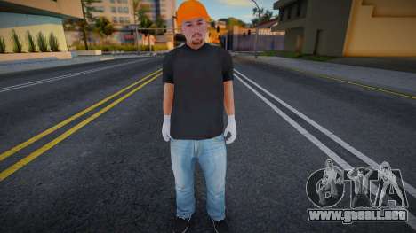 Hombre con casco para GTA San Andreas