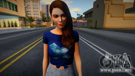 Lana Sims 4 Custom [Casual] para GTA San Andreas
