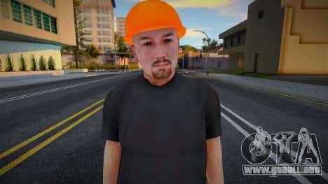 Hombre con casco para GTA San Andreas