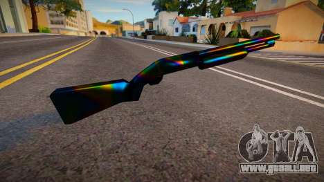 Iridescent Chrome Weapon - Chromegun para GTA San Andreas