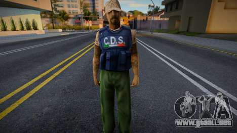 Soldiers de Cartel De Sinaloa with hat para GTA San Andreas