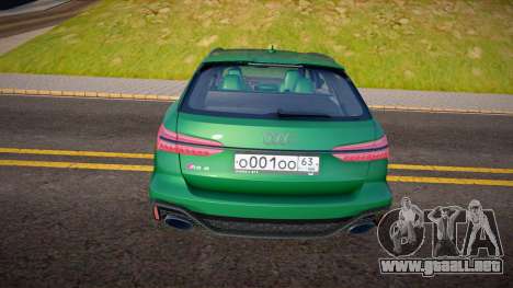 Audi RS 6 (RUS Plate) para GTA San Andreas