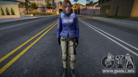 Jill Valentine Russia from Resident Evil Umbrell para GTA San Andreas