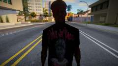 Chico de moda en camiseta para GTA San Andreas