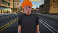 Hombre con casco para GTA San Andreas