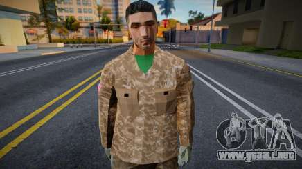 Militares sin equipo para GTA San Andreas