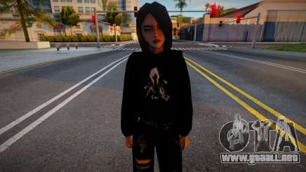 Chica Gótica para GTA San Andreas