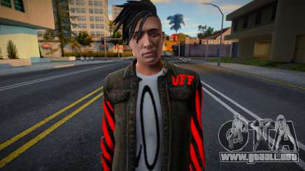 Un chico joven con un atuendo de moda para GTA San Andreas
