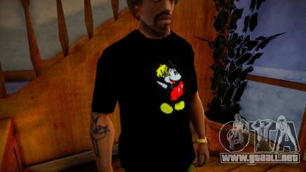 XXXTENTACION Mickey T-shirt para GTA San Andreas