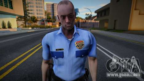 RPD Officers Skin - Resident Evil Remake v3 para GTA San Andreas