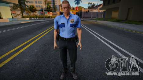 RPD Officers Skin - Resident Evil Remake v4 para GTA San Andreas