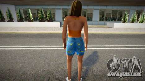 Una chica común para GTA San Andreas