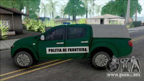 Mitsubishi Triton Politia de Frontiera para GTA San Andreas