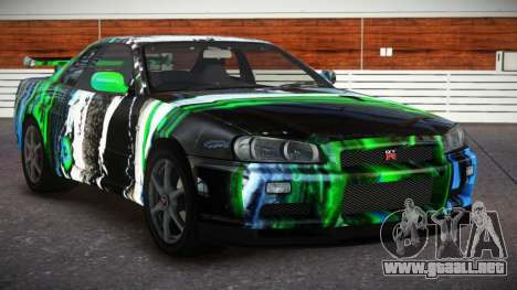 Nissan Skyline R34 Xr S5 para GTA 4