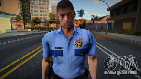 RPD Officers Skin - Resident Evil Remake v2 para GTA San Andreas