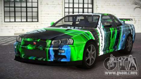 Nissan Skyline R34 Xr S5 para GTA 4