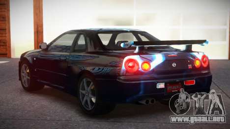Nissan Skyline R34 Xr S3 para GTA 4