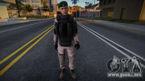 Peruvian Soldier para GTA San Andreas