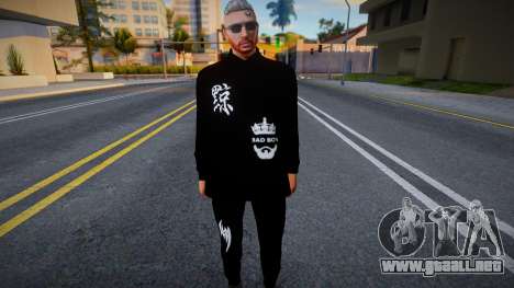 Black Gang Skin para GTA San Andreas