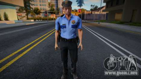 RPD Officers Skin - Resident Evil Remake v17 para GTA San Andreas