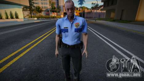 RPD Officers Skin - Resident Evil Remake v3 para GTA San Andreas