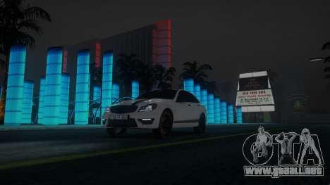 Mercedes-Benz C63s (01FF063) para GTA San Andreas