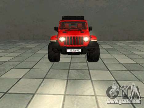 Jeep Gladiator Rubicon 2021 para GTA San Andreas