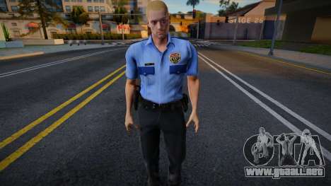 RPD Officers Skin  - Resident Evil Remake v1 para GTA San Andreas