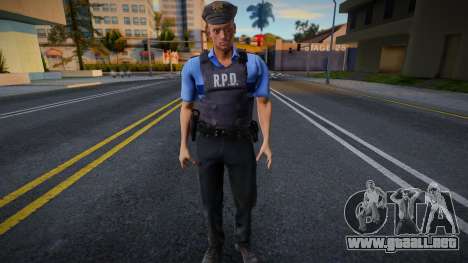 RPD Officers Skin - Resident Evil Remake v29 para GTA San Andreas