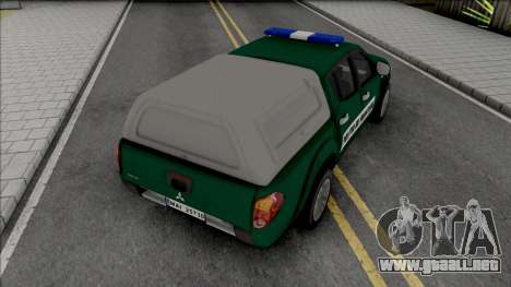 Mitsubishi Triton Politia de Frontiera para GTA San Andreas