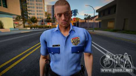 RPD Officers Skin - Resident Evil Remake v4 para GTA San Andreas