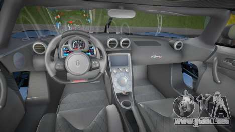 Koenigsegg Agera (Geseven) para GTA San Andreas