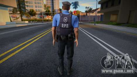 RPD Officers Skin - Resident Evil Remake v29 para GTA San Andreas