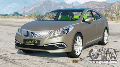 Hyundai Grandeur (HG) 2014〡add-on