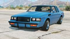 Buick Regal Grand Nacional Experimental 1987〡add-on v1.6 para GTA 5