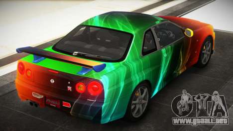 Nissan Skyline R34 QS S1 para GTA 4