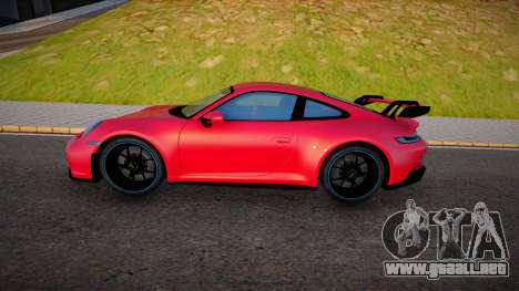 Porsche 911 GT3 2022 para GTA San Andreas