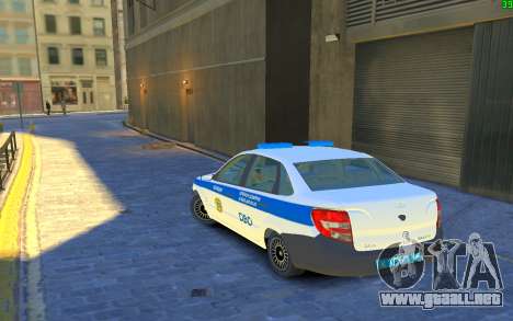 Policía de Lada Granta para GTA 4