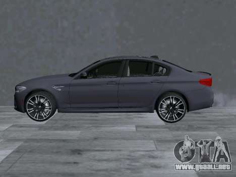 BMW M5 F90 AM Plates para GTA San Andreas