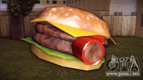 Explosive Burger Bike para GTA Vice City