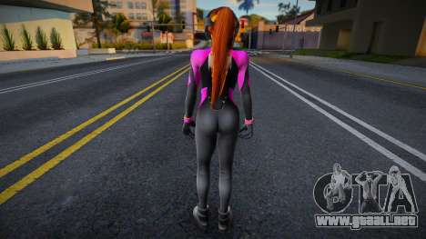 Dead Or Alive 5 - Kasumi (Toreko Suit) v2 para GTA San Andreas