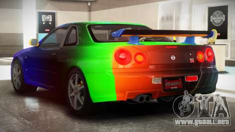 Nissan Skyline R34 QS S1 para GTA 4