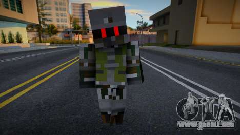 Error skin v47 para GTA San Andreas