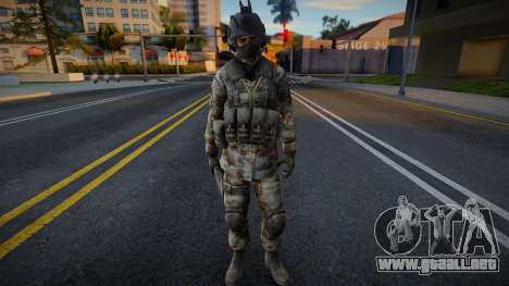 Army from COD MW3 v50 para GTA San Andreas