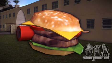 Explosive Burger Bike para GTA Vice City