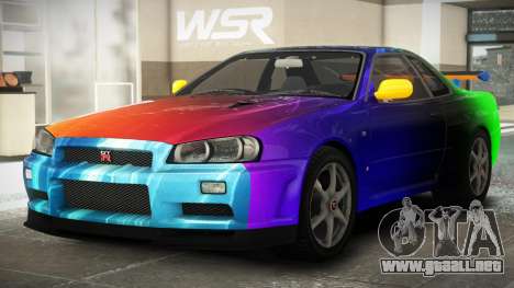 Nissan Skyline R34 QS S1 para GTA 4