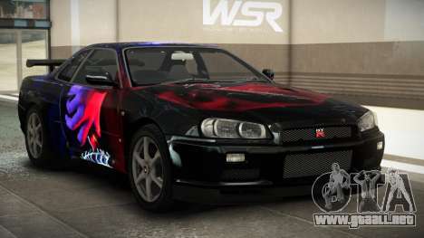 Nissan Skyline R34 QS S6 para GTA 4