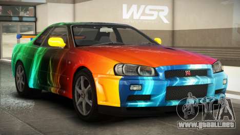 Nissan Skyline R34 QS S1 para GTA 4